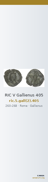 RIC V Gallienus 405 — CANOA