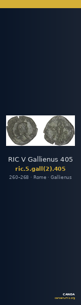 RIC V Gallienus 405 — CANOA