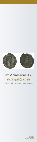 RIC V Gallienus 428 — CANOA