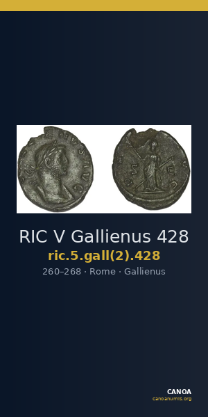 RIC V Gallienus 428 — CANOA