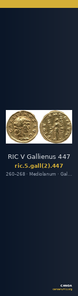 RIC V Gallienus 447 — CANOA