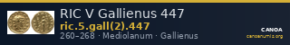 RIC V Gallienus 447 — CANOA