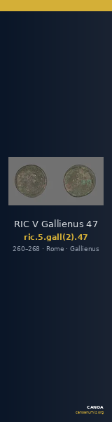 RIC V Gallienus 47 — CANOA