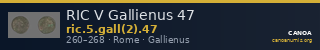 RIC V Gallienus 47 — CANOA