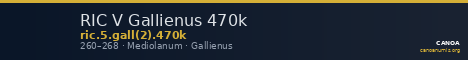 RIC V Gallienus 470k — CANOA