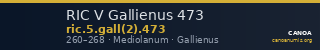 RIC V Gallienus 473 — CANOA