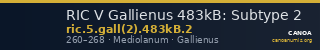 RIC V Gallienus 483kB: Subtype 2 — CANOA