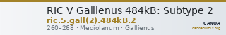RIC V Gallienus 484kB: Subtype 2 — CANOA