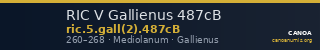 RIC V Gallienus 487cB — CANOA