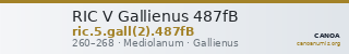 RIC V Gallienus 487fB — CANOA
