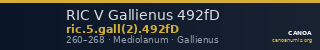 RIC V Gallienus 492fD — CANOA