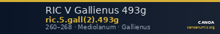 RIC V Gallienus 493g — CANOA