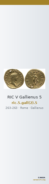 RIC V Gallienus 5 — CANOA