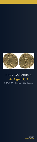 RIC V Gallienus 5 — CANOA