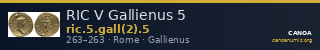 RIC V Gallienus 5 — CANOA