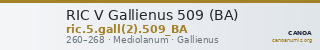RIC V Gallienus 509 (BA) — CANOA