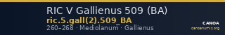 RIC V Gallienus 509 (BA) — CANOA