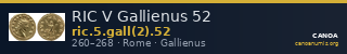 RIC V Gallienus 52 — CANOA