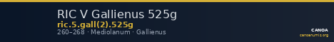 RIC V Gallienus 525g — CANOA
