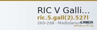 RIC V Gallienus 527l — CANOA