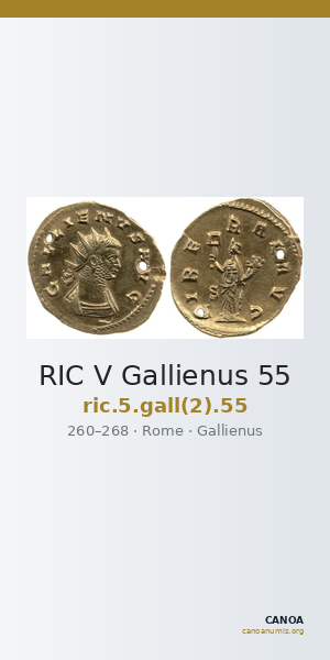 RIC V Gallienus 55 — CANOA