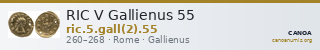 RIC V Gallienus 55 — CANOA