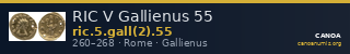 RIC V Gallienus 55 — CANOA