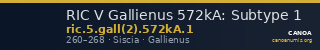 RIC V Gallienus 572kA: Subtype 1 — CANOA