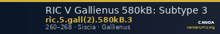 RIC V Gallienus 580kB: Subtype 3 — CANOA
