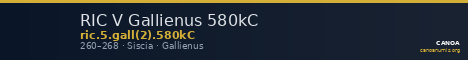 RIC V Gallienus 580kC — CANOA