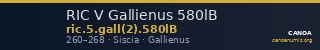 RIC V Gallienus 580lB — CANOA