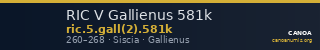 RIC V Gallienus 581k — CANOA