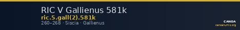 RIC V Gallienus 581k — CANOA