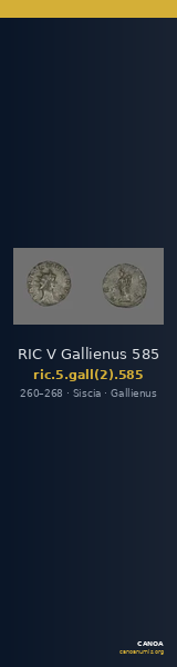 RIC V Gallienus 585 — CANOA