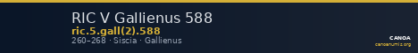 RIC V Gallienus 588 — CANOA