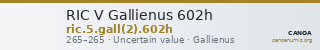 RIC V Gallienus 602h — CANOA