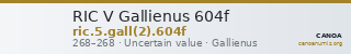 RIC V Gallienus 604f — CANOA