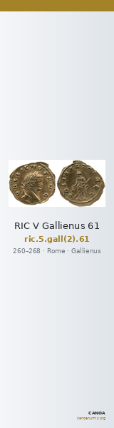 RIC V Gallienus 61 — CANOA