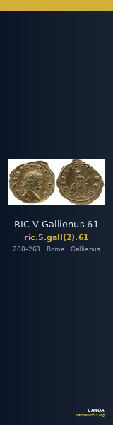 RIC V Gallienus 61 — CANOA