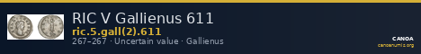RIC V Gallienus 611 — CANOA