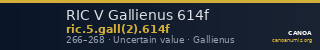 RIC V Gallienus 614f — CANOA