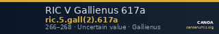 RIC V Gallienus 617a — CANOA