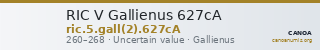 RIC V Gallienus 627cA — CANOA