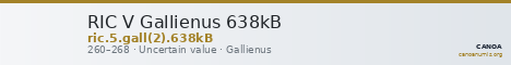 RIC V Gallienus 638kB — CANOA