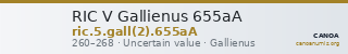 RIC V Gallienus 655aA — CANOA