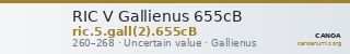 RIC V Gallienus 655cB — CANOA