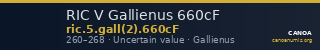 RIC V Gallienus 660cF — CANOA