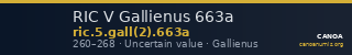 RIC V Gallienus 663a — CANOA