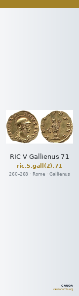 RIC V Gallienus 71 — CANOA