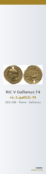 RIC V Gallienus 74 — CANOA